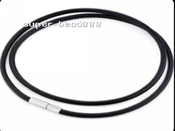 10pcslot fashion men039s stainless steel clasp cowhide leather cord pendant necklace9527396, Black
10pcslot fashion men039s stainless steel clasp cowhide leather cord pendant necklace9527396, Black