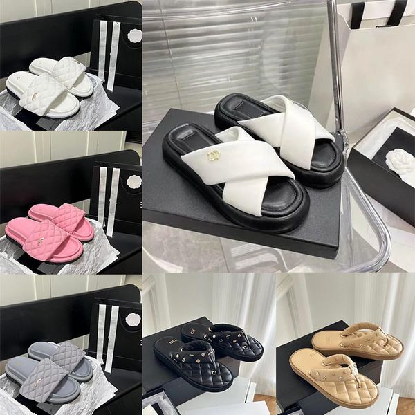 2023 summer sanda woman channel sandals platform leather flip flop flat sandals hawaii style coach sandales famous dhagte pink grey slip on, Black
2023 summer sanda woman channel sandals platform leather flip flop flat sandals hawaii style coach sandales famous dhagte pink grey slip on, Black