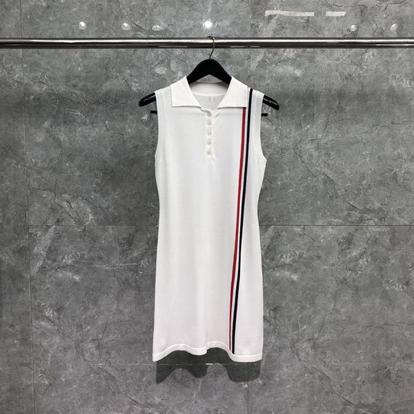 urban dresses tb thom women s dress 2023 summer korean fashion in classic vertical stripes casual streetwear long polo vest skirts 230711, White;black
urban dresses tb thom women s dress 2023 summer korean fashion in classic vertical stripes casual streetwear long polo vest skirts 230711, White;black