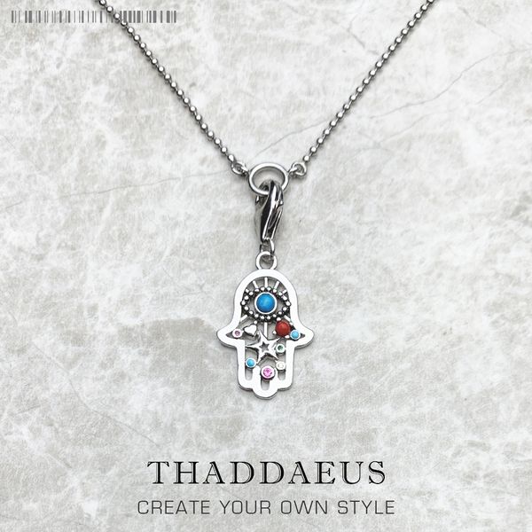 pendant necklaces charm necklace hand of fatima summer brand bohemia fashion jewelry europe 925 sterling silver gift for women men 230710
pendant necklaces charm necklace hand of fatima summer brand bohemia fashion jewelry europe 925 sterling silver gift for women men 230710