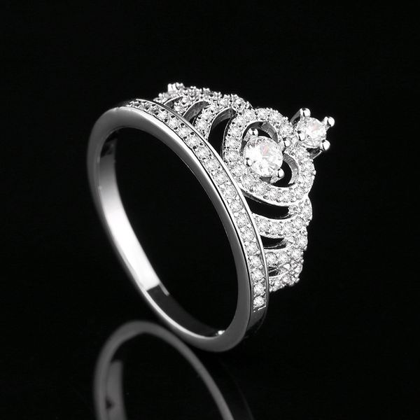 wedding rings fashion crown shape crystal for women girl bridal party jewelry engagement ring 230710, Slivery;golden
wedding rings fashion crown shape crystal for women girl bridal party jewelry engagement ring 230710, Slivery;golden