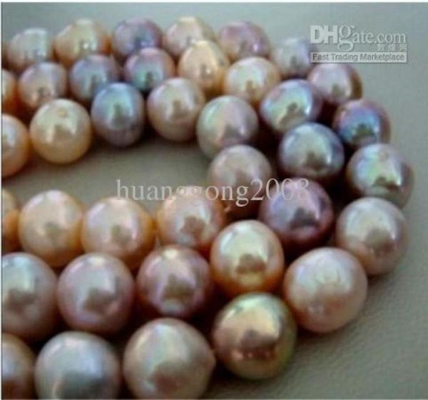 new fine pearls jewelry 10-11mm natural south sea gold pink purple pearl necklace 19inches 14k1820071, Silver
new fine pearls jewelry 10-11mm natural south sea gold pink purple pearl necklace 19inches 14k1820071, Silver