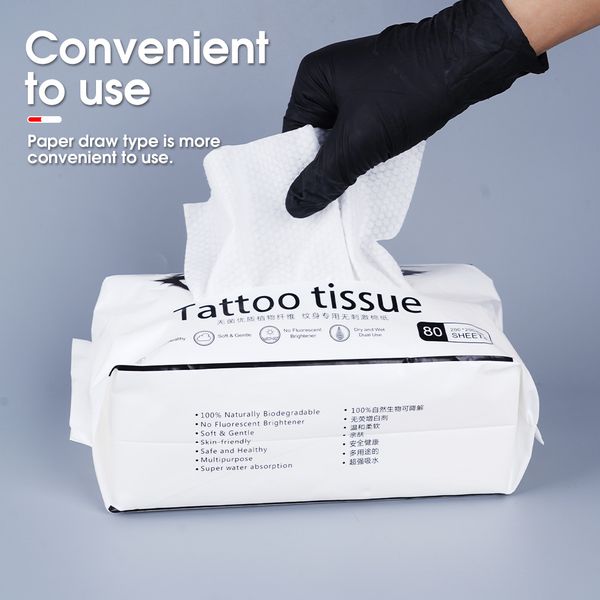 tissue 80pcs white disposable tattoo wipe paper soft tissue skin cloth towel body art cleaning makeup tattoo supplies accessories 230710
tissue 80pcs white disposable tattoo wipe paper soft tissue skin cloth towel body art cleaning makeup tattoo supplies accessories 230710