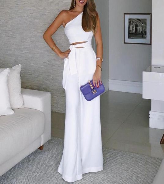 women white laceup office jumpsuits for women one shoulder jumpsuit backless slash neck wide leg pants jumpsuit3121103, Black;white
women white laceup office jumpsuits for women one shoulder jumpsuit backless slash neck wide leg pants jumpsuit3121103, Black;white