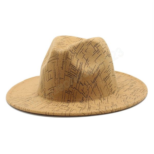 autumn winter jazz hat women men felt wide brim hats trilby ladies vintage print khaki wool panama fedora cap, Blue;gray
autumn winter jazz hat women men felt wide brim hats trilby ladies vintage print khaki wool panama fedora cap, Blue;gray