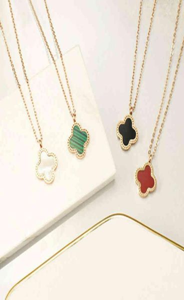 titanium steel 18k rose gold clover necklace women wear doublesided black agate net red clavicle chain stainls steel pendant2182588, Silver
titanium steel 18k rose gold clover necklace women wear doublesided black agate net red clavicle chain stainls steel pendant2182588, Silver