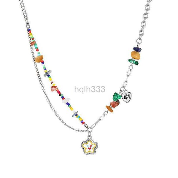 beaded dopamine colorful necklace for women's summer light luxury and popular sweet cool collar chain for women's jewelry chain ac, Silver
beaded dopamine colorful necklace for women's summer light luxury and popular sweet cool collar chain for women's jewelry chain ac, Silver