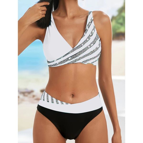 

Bikini Swimsuit Swim Swimwear Summer Time Beach Bathing Suits Yacht Party Fashion Underwear Designer Womens Swimsuits 2023 Sexy Suit, Silver