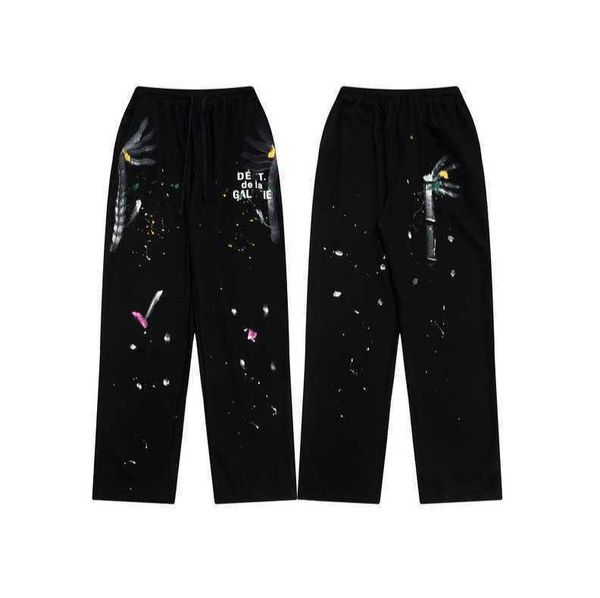2023 mens galleryes dept jeans pants galleryes dept sweatpants speckled letter print men's women's couple loose versatile casual p, Blue
2023 mens galleryes dept jeans pants galleryes dept sweatpants speckled letter print men's women's couple loose versatile casual p, Blue