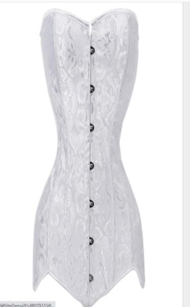 plus size corset double 26 steel boned corset overbust long torso bustiers waist trainer corsets shapewear cincher corselet12836764, Black;white
plus size corset double 26 steel boned corset overbust long torso bustiers waist trainer corsets shapewear cincher corselet12836764, Black;white