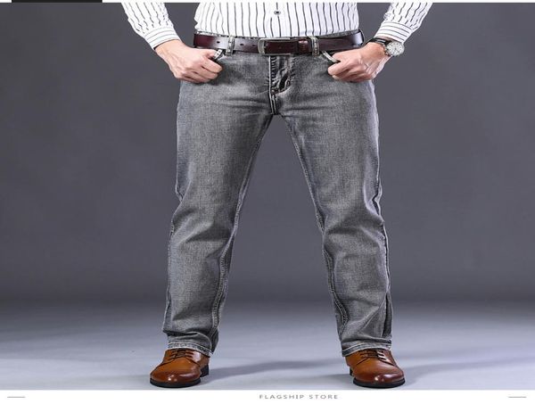 men039s jeans man cotton slim elastic fashion business trousers classic style denim pants male gray color casual 2022 autumn4621434, Blue
men039s jeans man cotton slim elastic fashion business trousers classic style denim pants male gray color casual 2022 autumn4621434, Blue