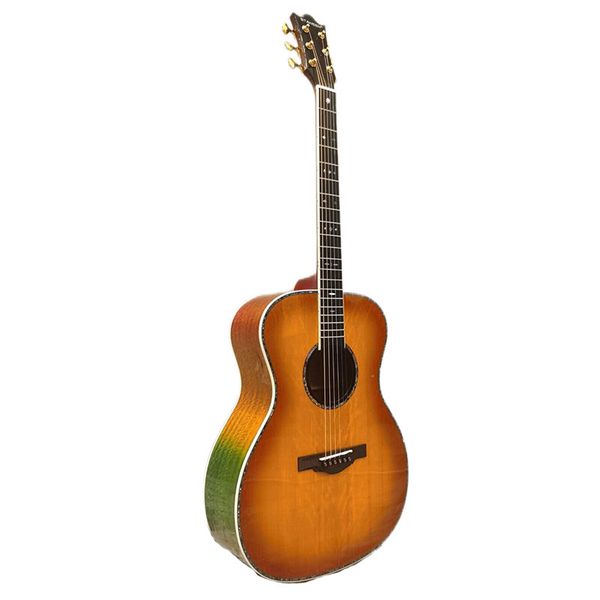 stansen all solid wood acoustic guitar abal