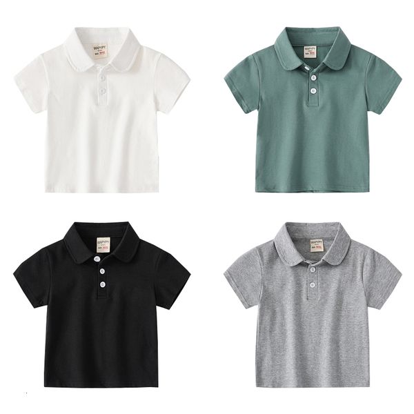 t shirts solid children polo shirts cotton summer quality toddler tees baby tshirt kids clothes 230711, Blue
t shirts solid children polo shirts cotton summer quality toddler tees baby tshirt kids clothes 230711, Blue