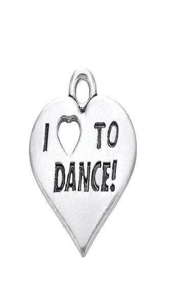 new fashion easy to diy 20pcs engraved letter i love to dance heart charm jewelry jewelry making fit for necklace or5908628, Bronze;silver
new fashion easy to diy 20pcs engraved letter i love to dance heart charm jewelry jewelry making fit for necklace or5908628, Bronze;silver