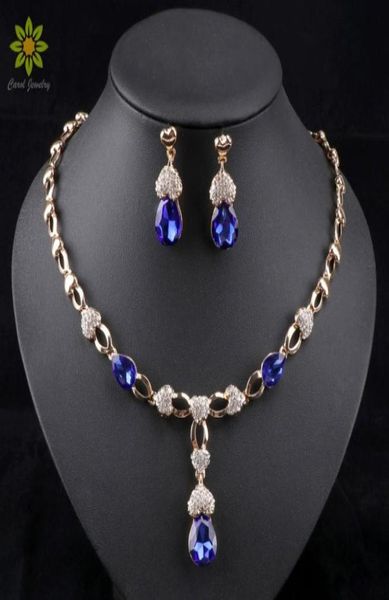 new arrival african wedding jewelry set gold plated women dress accessories blue crystal necklace earrings sets99660084868889, Silver
new arrival african wedding jewelry set gold plated women dress accessories blue crystal necklace earrings sets99660084868889, Silver