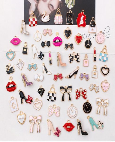 55pcspack multistyle diy bracelet necklace charms pendants cute diy jewelry making accessories components whole 9462848, Bronze;silver
55pcspack multistyle diy bracelet necklace charms pendants cute diy jewelry making accessories components whole 9462848, Bronze;silver