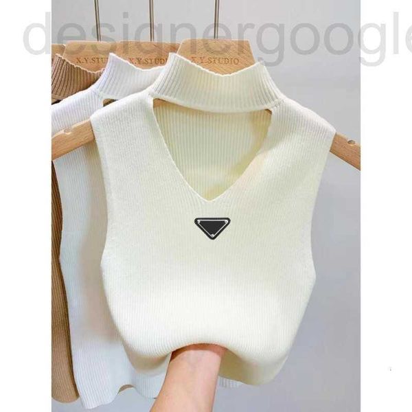 women's knits & tees designer pr-a summer white women t-shirt crop embroidery shoulder black tank casual sleeveless backless shirts lu
women's knits & tees designer pr-a summer white women t-shirt crop embroidery shoulder black tank casual sleeveless backless shirts lu