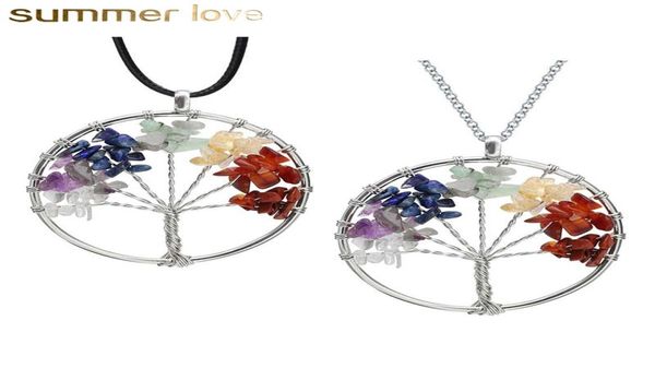 natural crushed stone healing crystals quartz tree of life pendant necklaces 7 chakras gemstone handmade jewelry mother039s fat6613345, Silver
natural crushed stone healing crystals quartz tree of life pendant necklaces 7 chakras gemstone handmade jewelry mother039s fat6613345, Silver