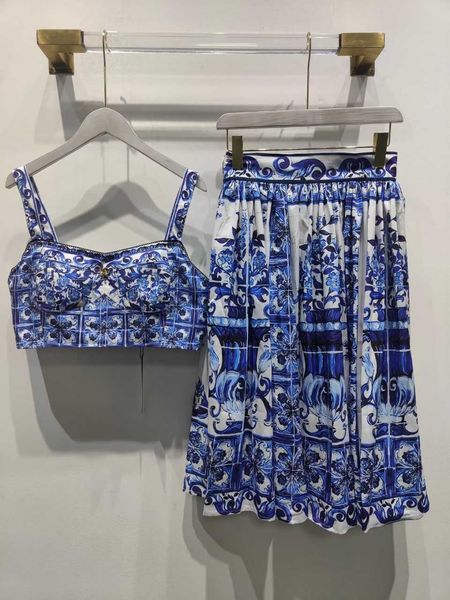 23ss skirt set womens designer clothing set of two pieces korean style fashionable printing sanskrit style slim and elegant women clothes, White
23ss skirt set womens designer clothing set of two pieces korean style fashionable printing sanskrit style slim and elegant women clothes, White