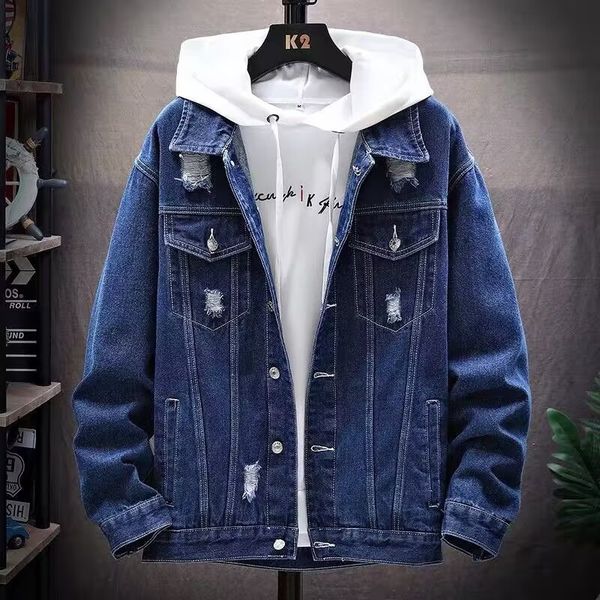 mens jackets denim jacket spring and autumn leisure fashion outdoor coat 230710, Black;brown
mens jackets denim jacket spring and autumn leisure fashion outdoor coat 230710, Black;brown