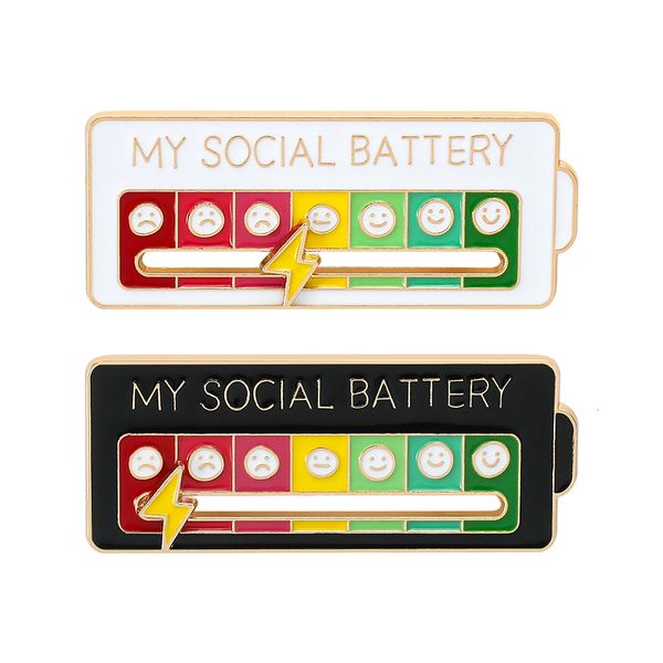 pins brooches funny my social battery enamel creative brooch move to the mood as you artistic for backpack jewelry 230710, Gray
pins brooches funny my social battery enamel creative brooch move to the mood as you artistic for backpack jewelry 230710, Gray