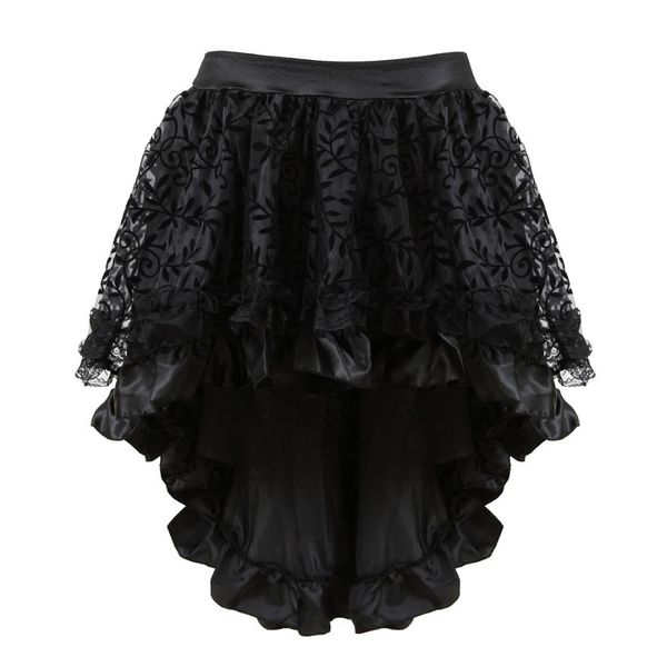 skirts women gothic floral lace ruffled skirt asymmetrical high low skirt steampunk pirate skirts halloween costumes plus size 230710, Black
skirts women gothic floral lace ruffled skirt asymmetrical high low skirt steampunk pirate skirts halloween costumes plus size 230710, Black