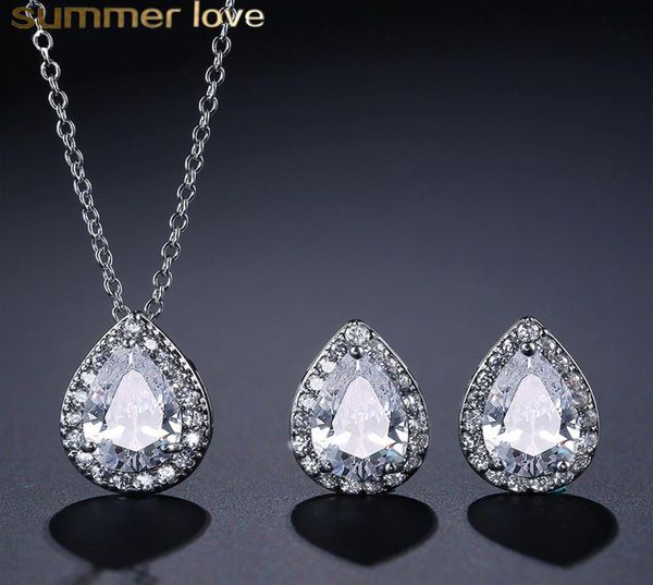 elegant zircon water drop earrings necklace bridal jewelry set cubic zircon necklace and earrings jewellery set for wo3600363, Silver
elegant zircon water drop earrings necklace bridal jewelry set cubic zircon necklace and earrings jewellery set for wo3600363, Silver