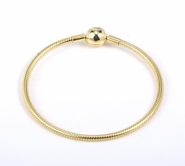 925 sterling silver bracelet 3mm chain yellow gold fit charms diy making bead bangle gift for women jewelry3520147, Black
925 sterling silver bracelet 3mm chain yellow gold fit charms diy making bead bangle gift for women jewelry3520147, Black