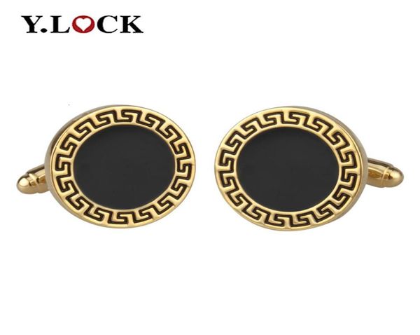 cuff links vintage decorative pattern cufflinks black enamel epoxy round plated golden men cufflinks festival gift whole custo6675783, Silver
cuff links vintage decorative pattern cufflinks black enamel epoxy round plated golden men cufflinks festival gift whole custo6675783, Silver