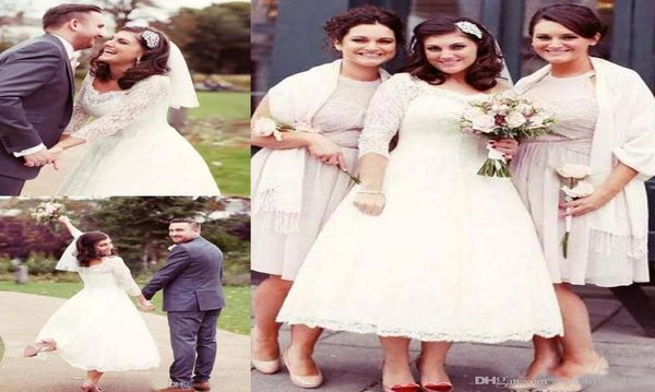 latest short beach wedding dresses vintage long sleeve tealength bridal gowns vestidos de novia lace wedding gowns plus size brid9871829, White
latest short beach wedding dresses vintage long sleeve tealength bridal gowns vestidos de novia lace wedding gowns plus size brid9871829, White