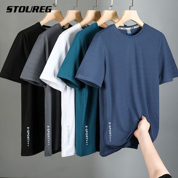 mens tshirts ice silk quick dry sport t shirt gym fitness short sleeve running tshirt breathable workout sportswear 230710, White;black
mens tshirts ice silk quick dry sport t shirt gym fitness short sleeve running tshirt breathable workout sportswear 230710, White;black