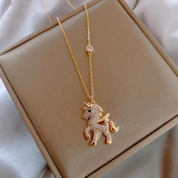 fashion unicorn house animal necklace for woman 2022 new shiny diamond korean jewelry party girl039s clavicle chain21277019106203, Silver
fashion unicorn house animal necklace for woman 2022 new shiny diamond korean jewelry party girl039s clavicle chain21277019106203, Silver