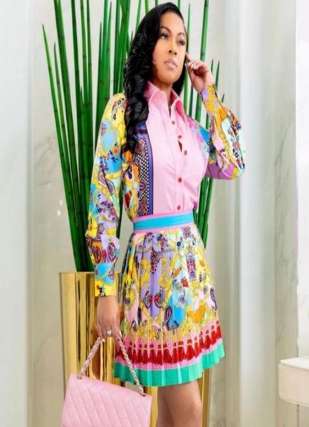 work dresses 2 pieces set spring autumn fashion women 2022 female floral print long sleeve shirt zipper mini skirts9185964, White;black
work dresses 2 pieces set spring autumn fashion women 2022 female floral print long sleeve shirt zipper mini skirts9185964, White;black