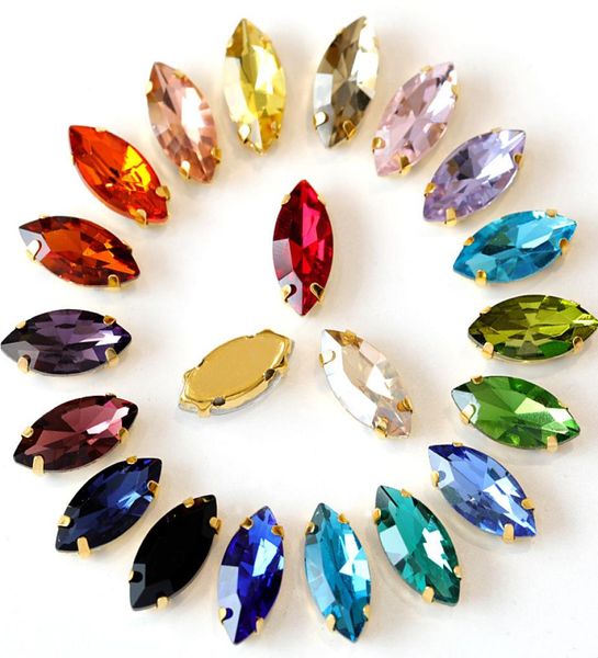 100pcs glass crystal rhinestones gold claw settings 5 sizes colors horse eye marquise shape sew on rhinestone beads applique diy4913205, Black
100pcs glass crystal rhinestones gold claw settings 5 sizes colors horse eye marquise shape sew on rhinestone beads applique diy4913205, Black