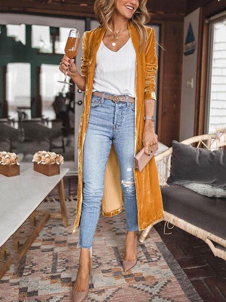 pants 2023 autumn veet jacket women winter veet kimono coat women fashion elastic loose long jacket coat for women, Black
pants 2023 autumn veet jacket women winter veet kimono coat women fashion elastic loose long jacket coat for women, Black