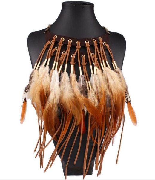 blingbling brand design model show jewelry soft exaggerated alloy necklace fashionable bohemian style feather necklac2232721, Silver
blingbling brand design model show jewelry soft exaggerated alloy necklace fashionable bohemian style feather necklac2232721, Silver