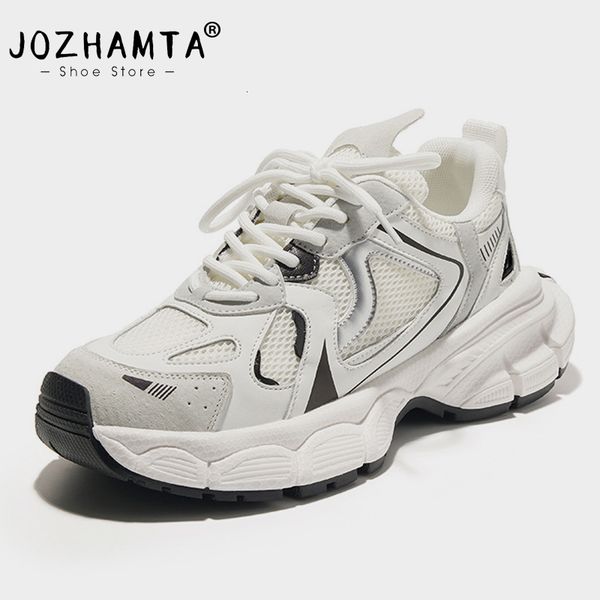 dress shoes jozhamta women sneakers flats platform shoes patchwork thick bottom real leather round toe casual ladies sneakers size 35-40 230, Black
dress shoes jozhamta women sneakers flats platform shoes patchwork thick bottom real leather round toe casual ladies sneakers size 35-40 230, Black