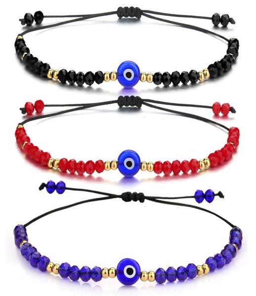 braided evil blue eye strands bracelet handmade jewelry colorful crystal beads bracelets for women girl6992404, Black
braided evil blue eye strands bracelet handmade jewelry colorful crystal beads bracelets for women girl6992404, Black