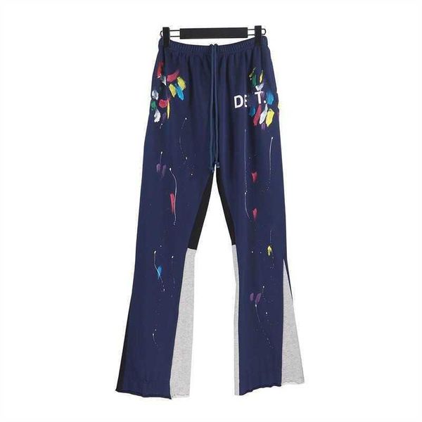 2023 mens galleryes dept jeans pants galleryes dept sweatpants speckled letter print men's women's couple loose versatile casual p, Blue
2023 mens galleryes dept jeans pants galleryes dept sweatpants speckled letter print men's women's couple loose versatile casual p, Blue