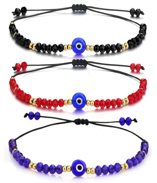 braided evil blue eye strands bracelet handmade jewelry colorful crystal beads bracelets for women girl3768180, Black
braided evil blue eye strands bracelet handmade jewelry colorful crystal beads bracelets for women girl3768180, Black