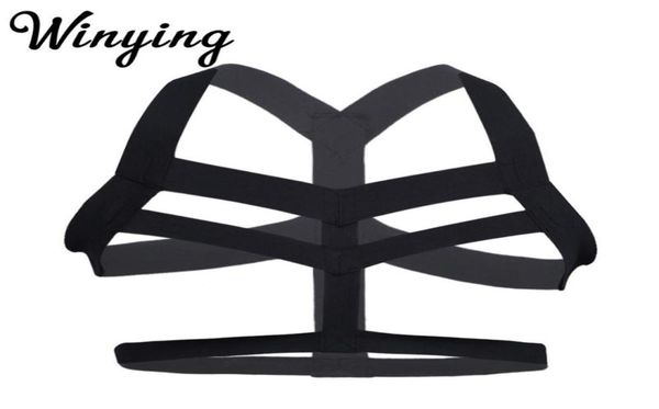 bras sets men body chest harness belts nylon halter elastic wide straps gay male gothic rave costume restraints bondage3303065, Red;black
bras sets men body chest harness belts nylon halter elastic wide straps gay male gothic rave costume restraints bondage3303065, Red;black