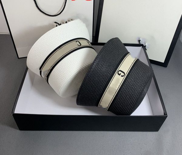 23ss designer straw hats bucket hat sunhats caps for women mens black white letters g summer men caps hats, Blue;gray
23ss designer straw hats bucket hat sunhats caps for women mens black white letters g summer men caps hats, Blue;gray