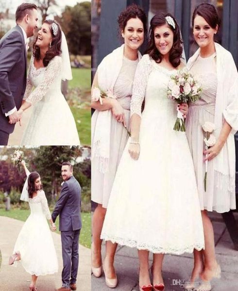latest short beach wedding dresses vintage long sleeve tealength bridal gowns vestidos de novia lace wedding gowns plus size brid1666838, White
latest short beach wedding dresses vintage long sleeve tealength bridal gowns vestidos de novia lace wedding gowns plus size brid1666838, White