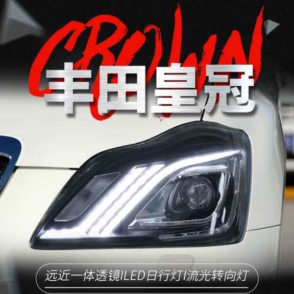 car led headlight for toyota crown 12 gen 20 03-20 08 head light parking running start up animation streamer front lamp
car led headlight for toyota crown 12 gen 20 03-20 08 head light parking running start up animation streamer front lamp