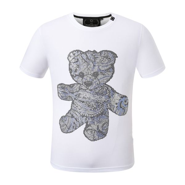 pp men's t-shirt summer rhinestone short sleeve round neck shirt tee skulls print streetwear m-xxxl 88130 wtj philipps pleins, White;black
pp men's t-shirt summer rhinestone short sleeve round neck shirt tee skulls print streetwear m-xxxl 88130 wtj philipps pleins, White;black