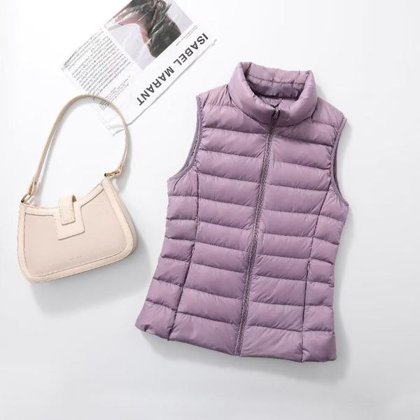 dress purple women ultra light down vest 2023 new female windproof lightweight warm waistcoat sleeveless white duck down coat
dress purple women ultra light down vest 2023 new female windproof lightweight warm waistcoat sleeveless white duck down coat