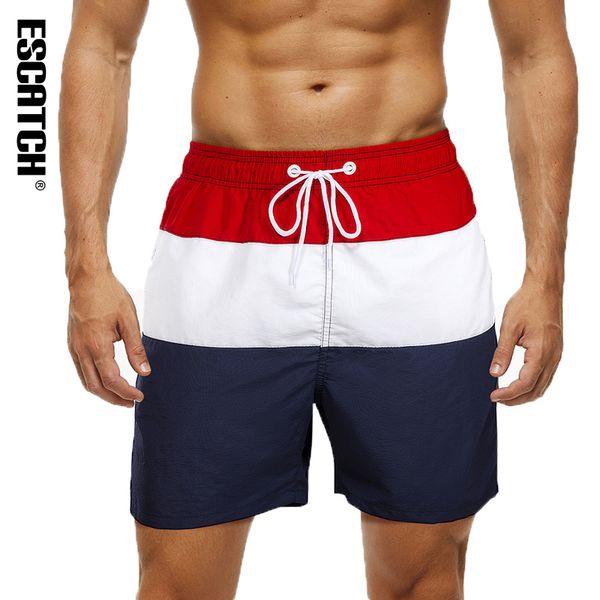 men's shorts escatch arrival swimming shorts men's quick drying stripe surfboard summer sports beachwear breathable mesh lining me, White;black
men's shorts escatch arrival swimming shorts men's quick drying stripe surfboard summer sports beachwear breathable mesh lining me, White;black