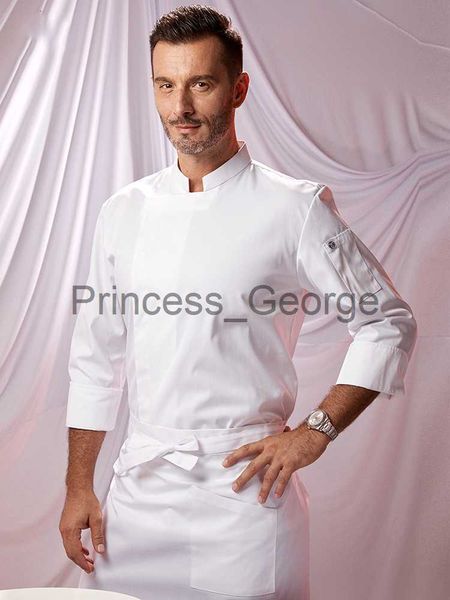 others apparel chef come for men and restaurant work uniforms for women kitchen chef uniform bakery waiter overalls bartender jacket x0711, Black;white
others apparel chef come for men and restaurant work uniforms for women kitchen chef uniform bakery waiter overalls bartender jacket x0711, Black;white