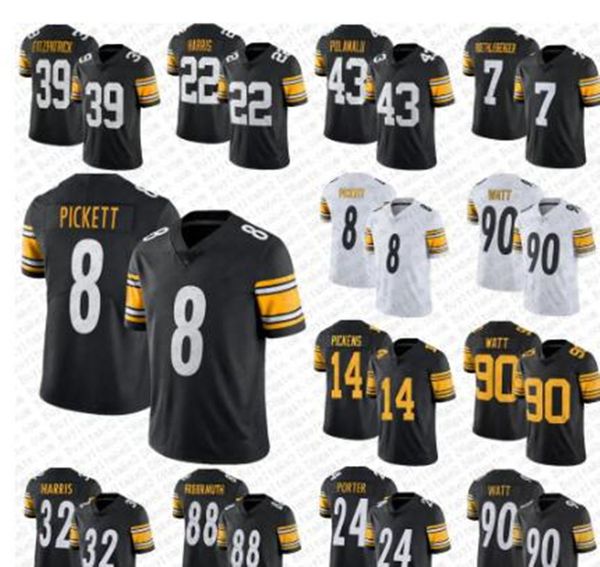 8 kenny pickett jersey 90 tj watt football 22 najee harris pat freiermuth minkah fitzpatrick george pickens broderick jones troy polamalu jo, White
8 kenny pickett jersey 90 tj watt football 22 najee harris pat freiermuth minkah fitzpatrick george pickens broderick jones troy polamalu jo, White