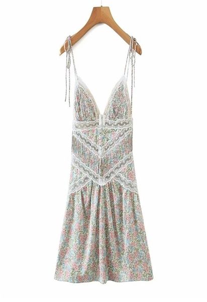 yenkye lace patchwork floral print sling dress women backless v neck aline summer beach female holiday short robe 2202103182688, Black;gray
yenkye lace patchwork floral print sling dress women backless v neck aline summer beach female holiday short robe 2202103182688, Black;gray
